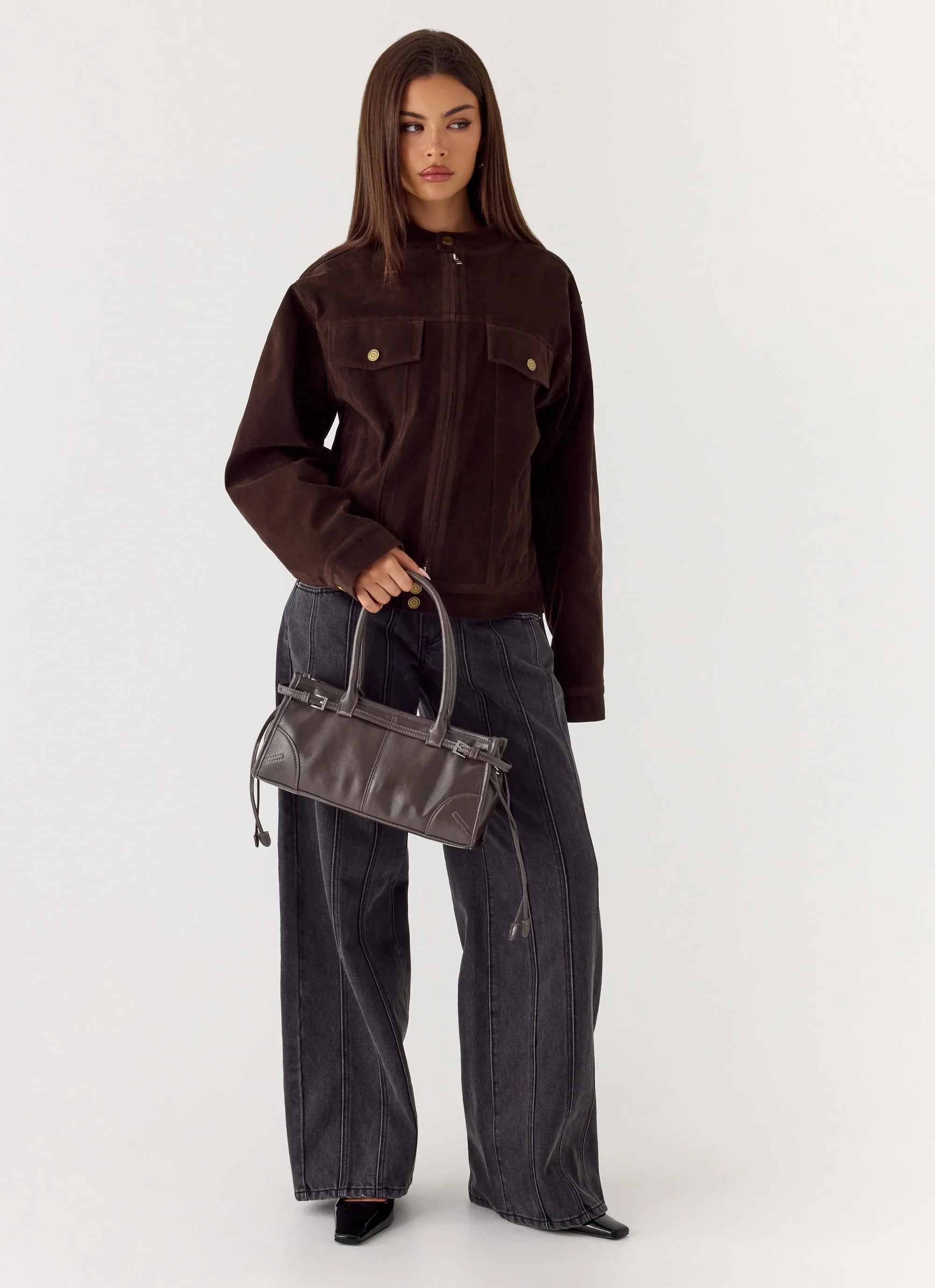 Static Kiss Bag - Brown